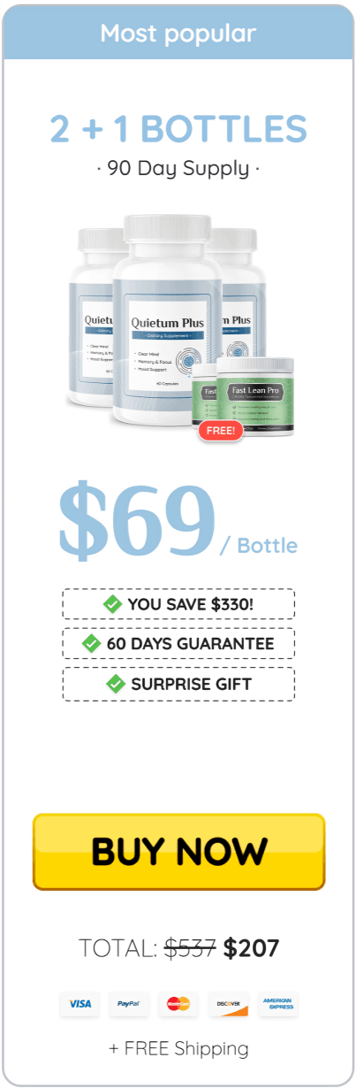 Quietum Plus offer price