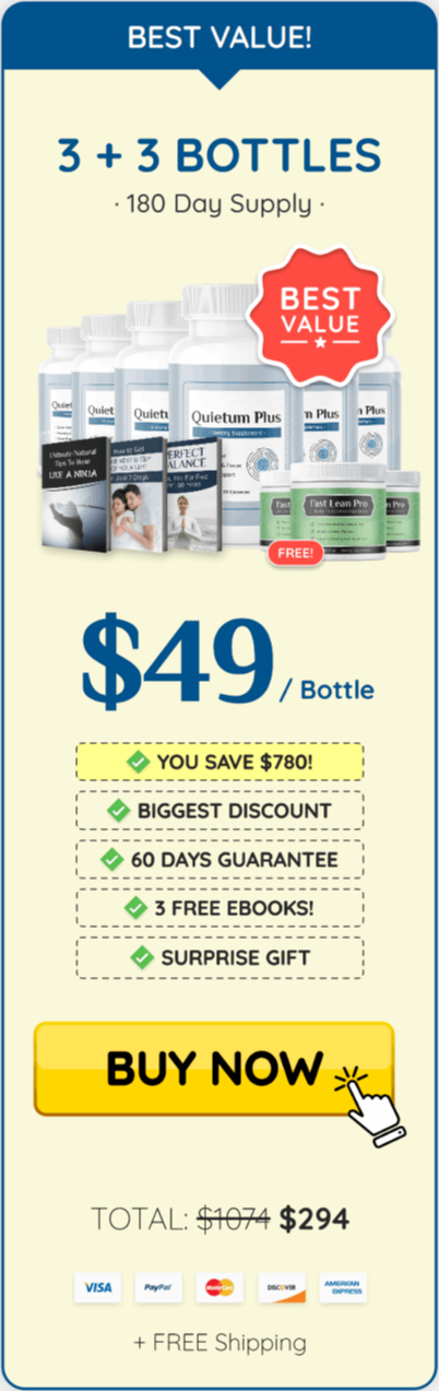 Quietum Plus offer price